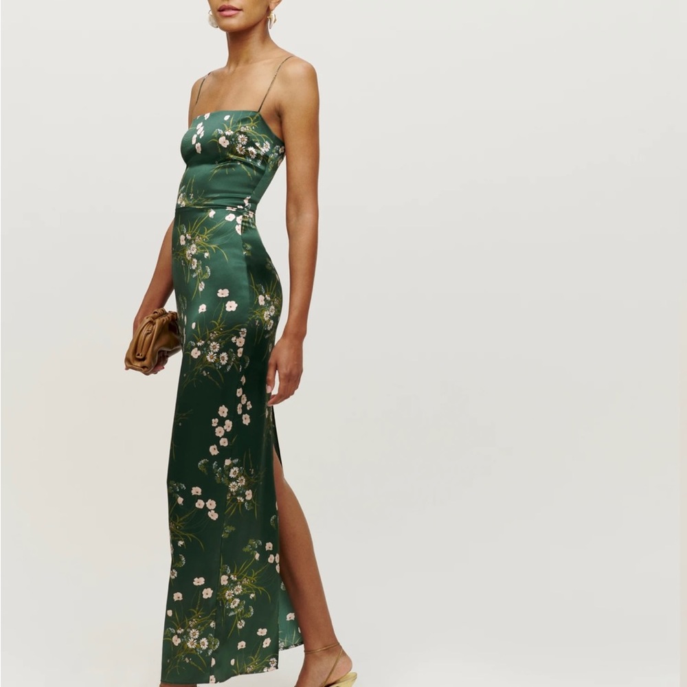 COPY - Reformation Frankie Dress 8 - HotHouse Pink - new Without tags - Picture 4 of 8